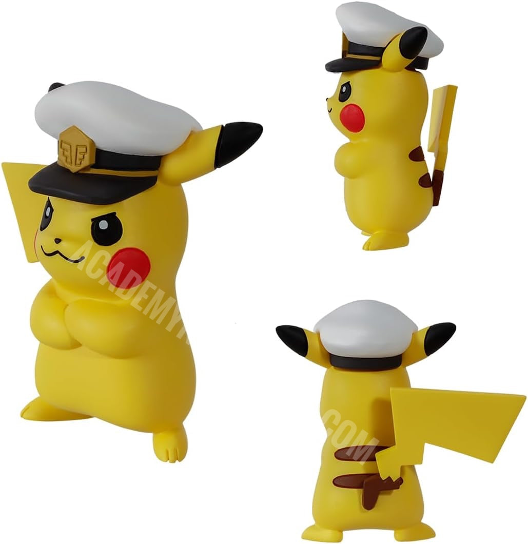 Takara Tomy Pokemon Moncolle Capitan Pikachu (Hyper Ball) New With Box