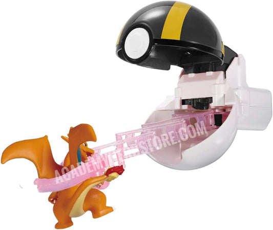 CHARIZARD  & ULTRA BALL Takara Tomy Monster Collection Moncolle Action Figure