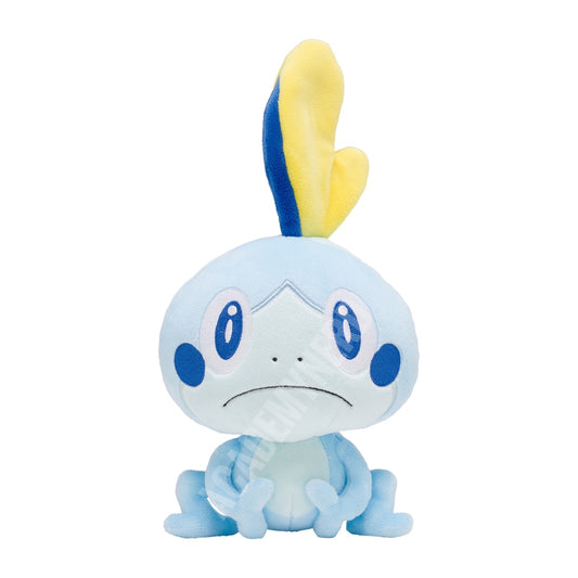 SOBBLE POKÉMON ON CENTER PELUCHE