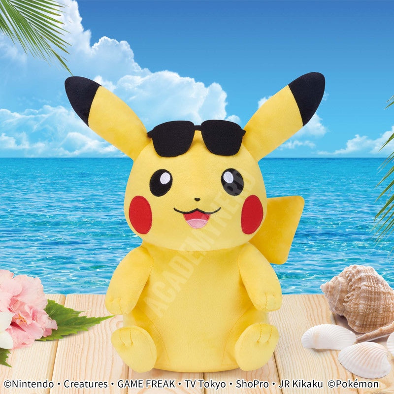 PIKACHU SUMMER SUPER BIG BANPRESTO PELUCHE 32 CM