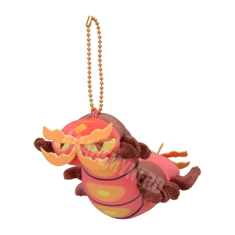 CENTISKORCH DOLL PORTACHIAVI POKÉMON CENTER KEYCHAIN