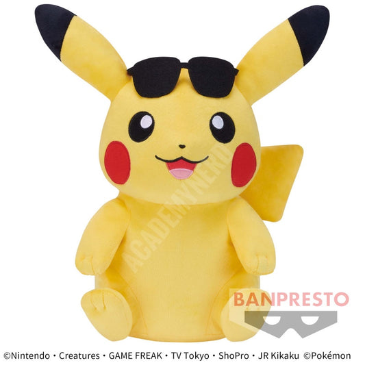 PIKACHU SUMMER SUPER BIG BANPRESTO PELUCHE 32 CM