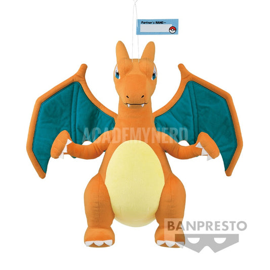 CHARIZARD (PARTNER’S NAME) SUPER BIG BANPRESTO PELUCHE 45 CM