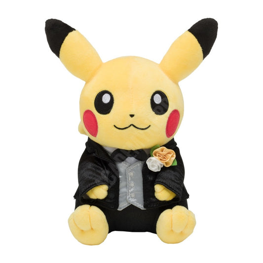 PIKACHU MALE WEDDING WESTERN COSTUME PLUSH MALE POKÉMON CENTER PLUSH