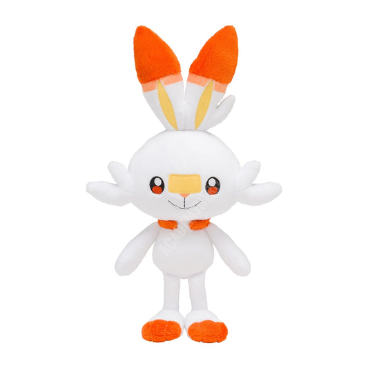 SCORBUNNY POKÉMON ON CENTER PELUCHE