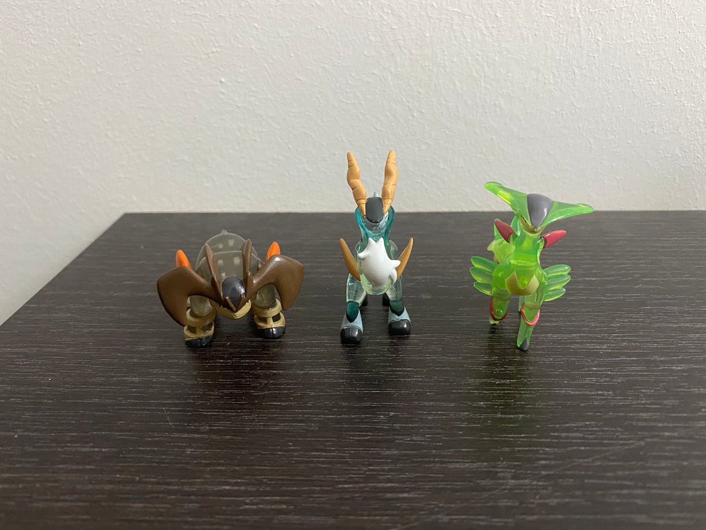 VIRIZION & TERRAKION & COBALION - CLEAR FIGURE TOMY CGTSJ