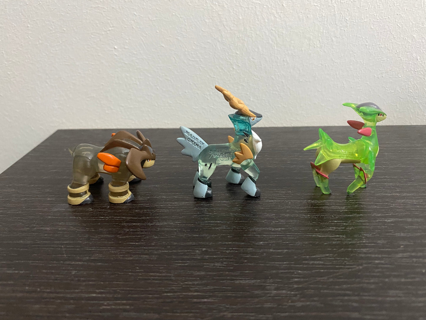 VIRIZION & TERRAKION & COBALION - CLEAR FIGURE TOMY CGTSJ